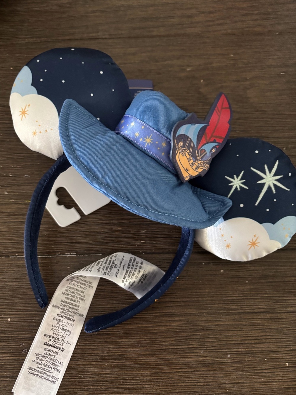 Disney Parks Minnie Mouse Ears: 50th Peter Pan Flight
